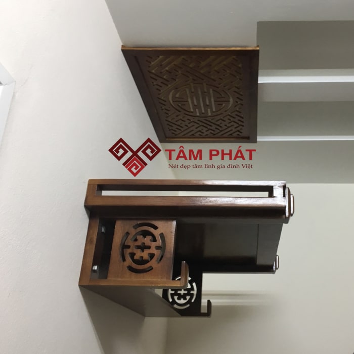 Bàn thờ treo tường mẫu TT2014 Tâm Phát